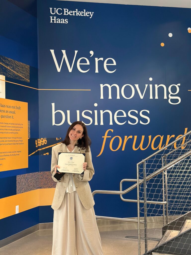 Marta Vorkale Sistering training in America in artificial intelligence